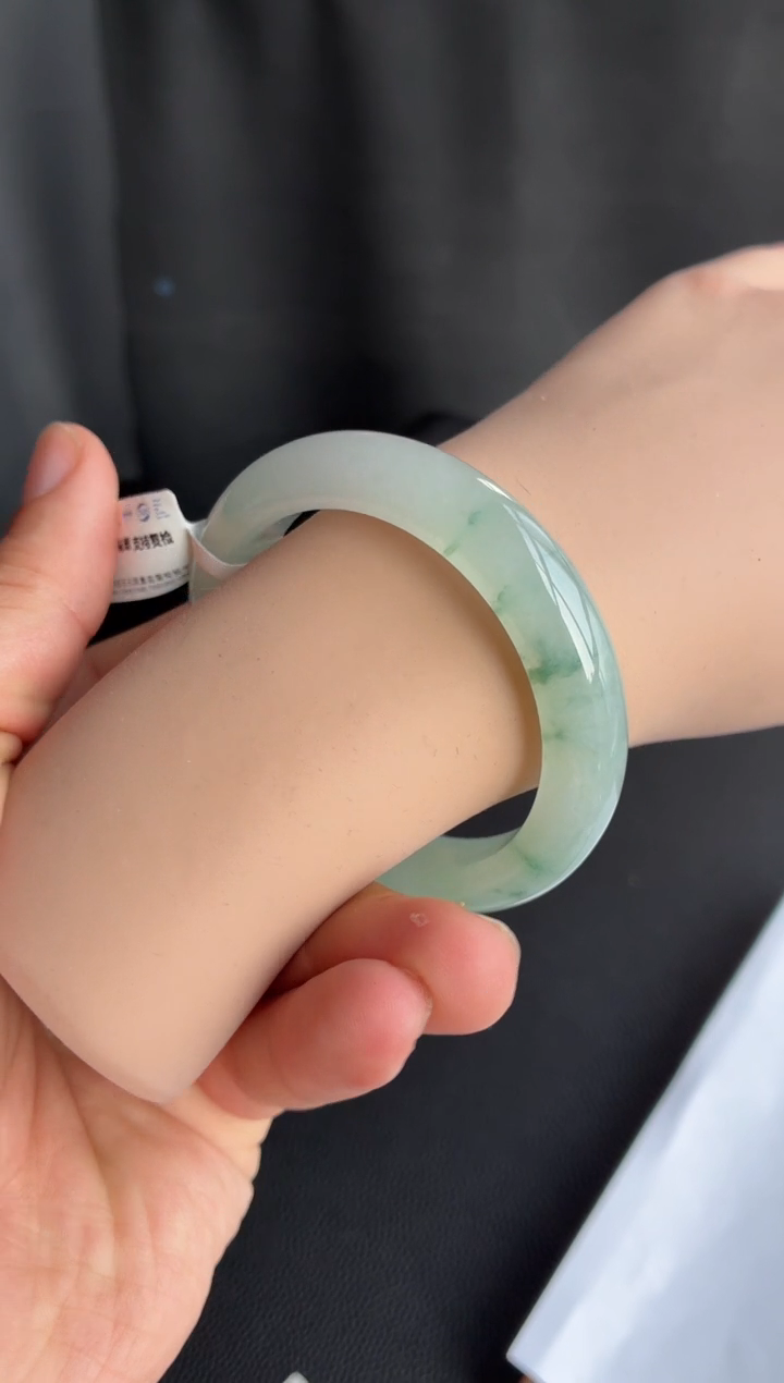 未镶嵌手镯翡翠29号53.8*10.6*8.8正圈