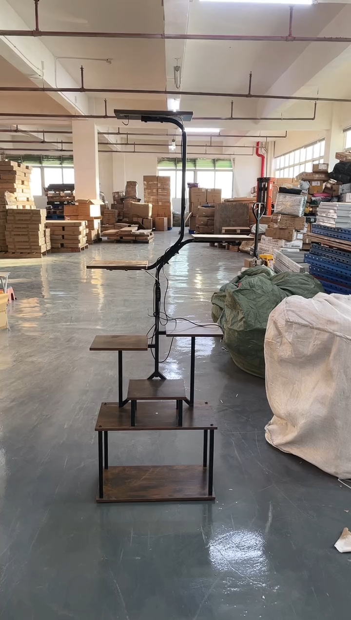 木四层花架置物架高157宽69