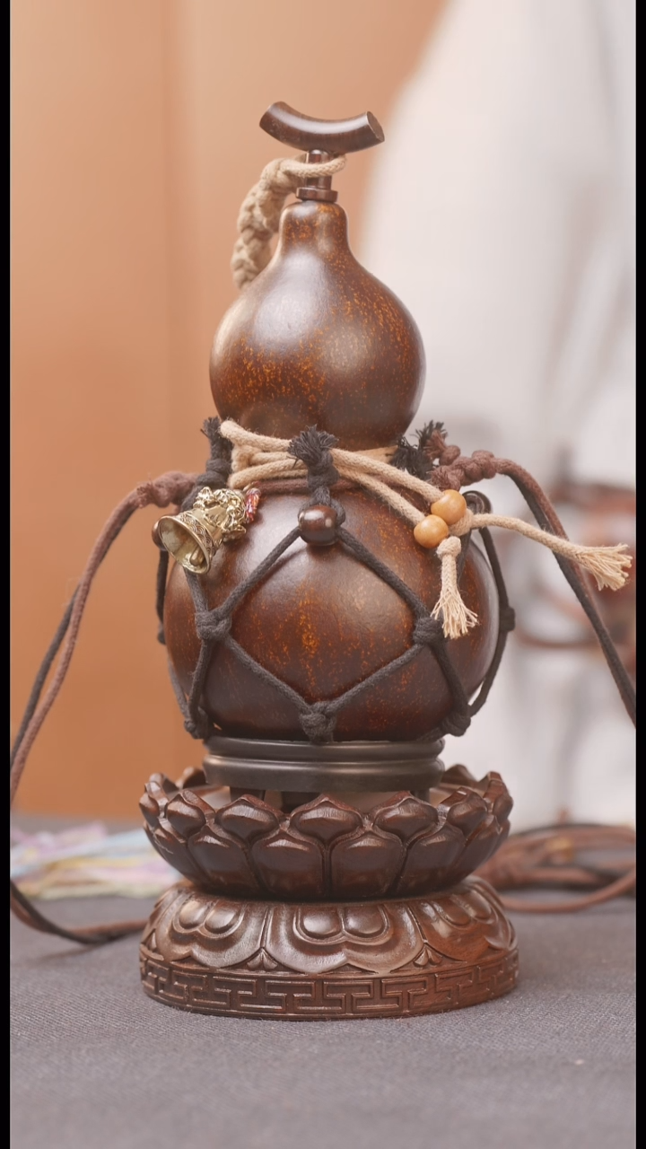 759号链接精品大漆葫芦现货现发[一物一拍]不包含莲花底座