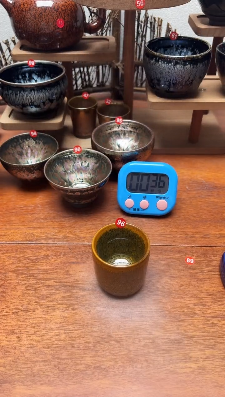 茶盏洋***风96号建盏工匠茶器