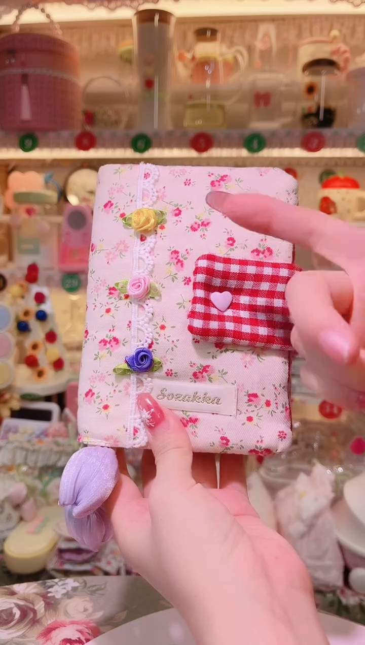 玫瑰花手账本——手工制作品质好！