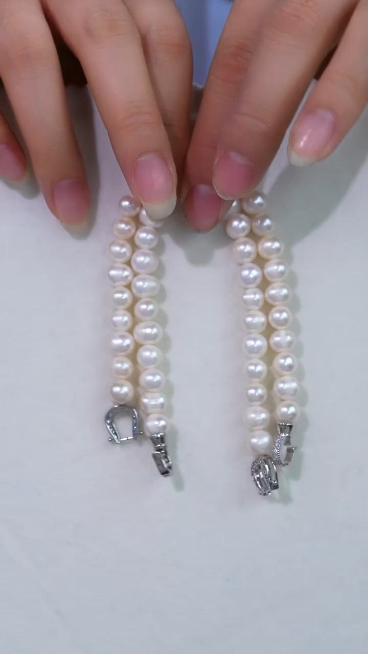 未镶嵌淡水珍珠手链513