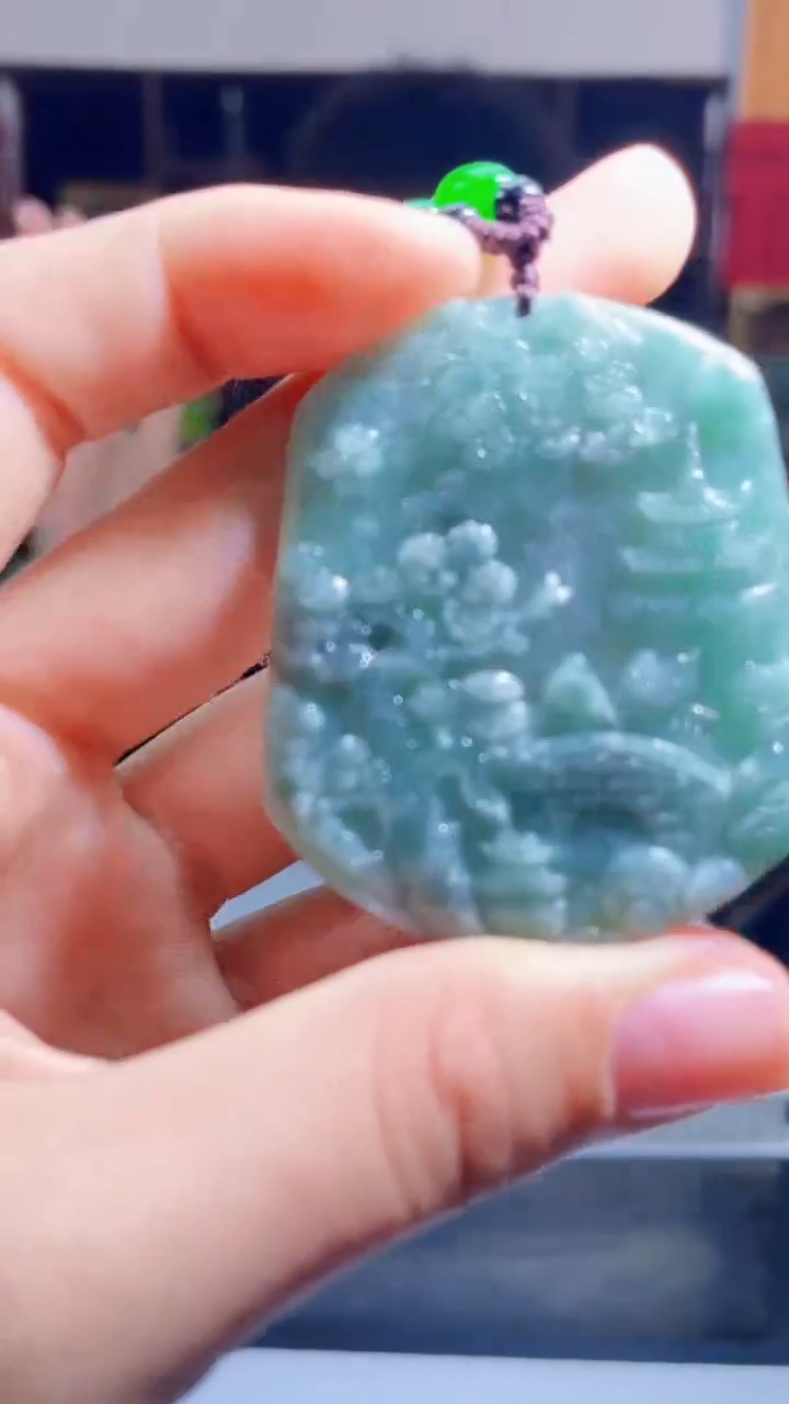 【闪购商品】翡翠吊坠(不含链)未镶嵌E14多样性发其一