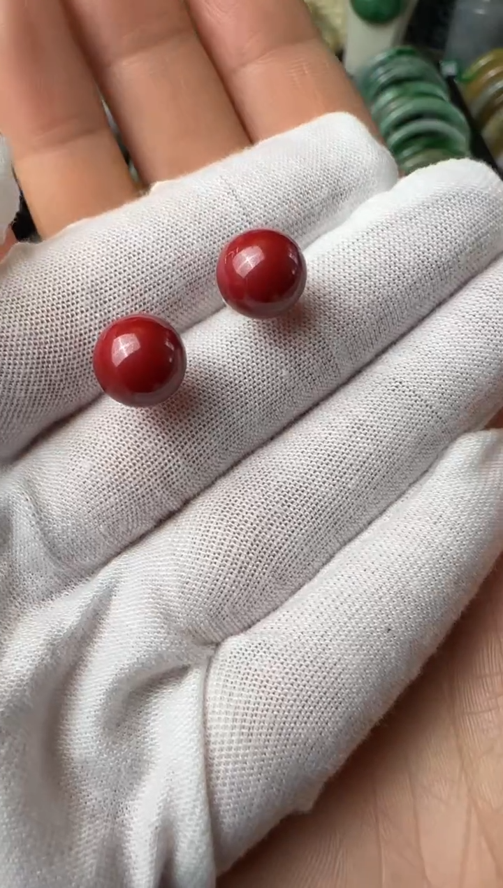 【闪购商品】玛瑙/玉髓耳钉未镶嵌耳钉