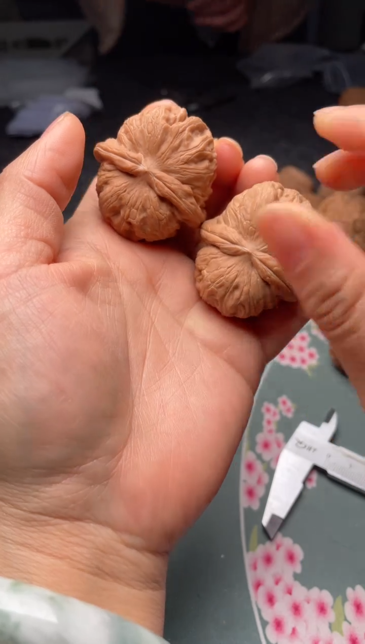 把件文玩核桃w102  元宝 43尺