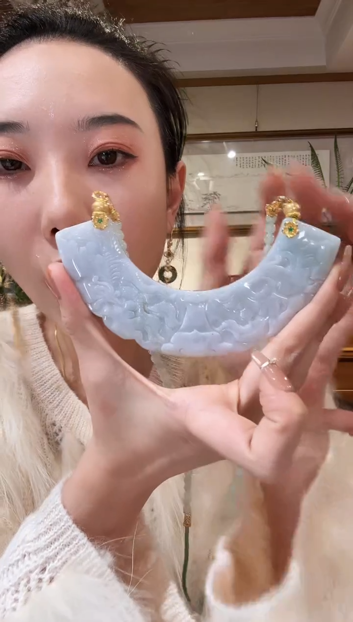 【闪购商品】翡翠颈饰未镶嵌国风