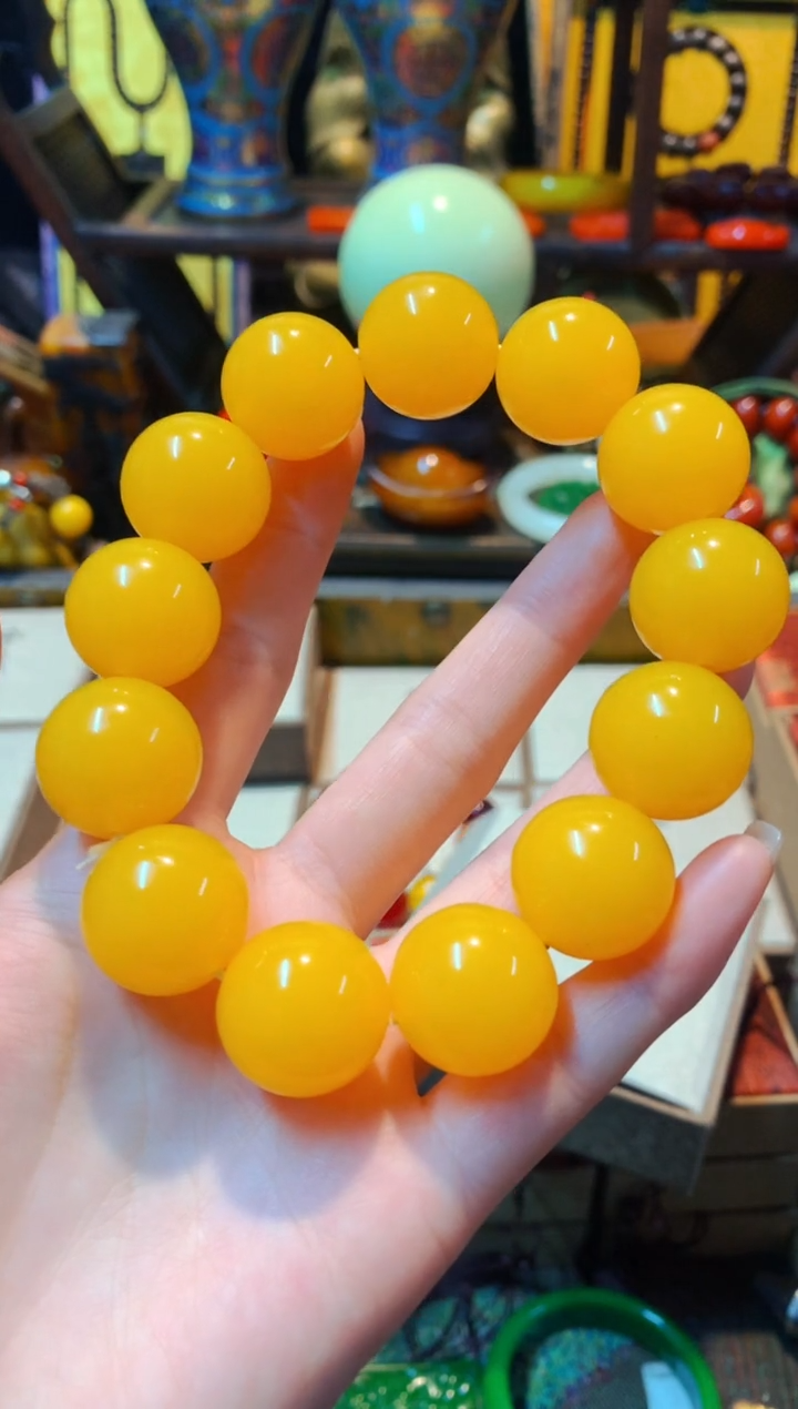 【闪购商品】蜜蜡手串未镶嵌主播推荐主播推荐