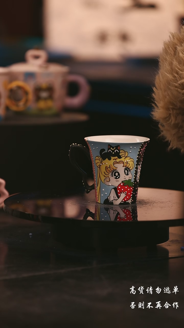 陶瓷景德镇可爱设计师款陶瓷 