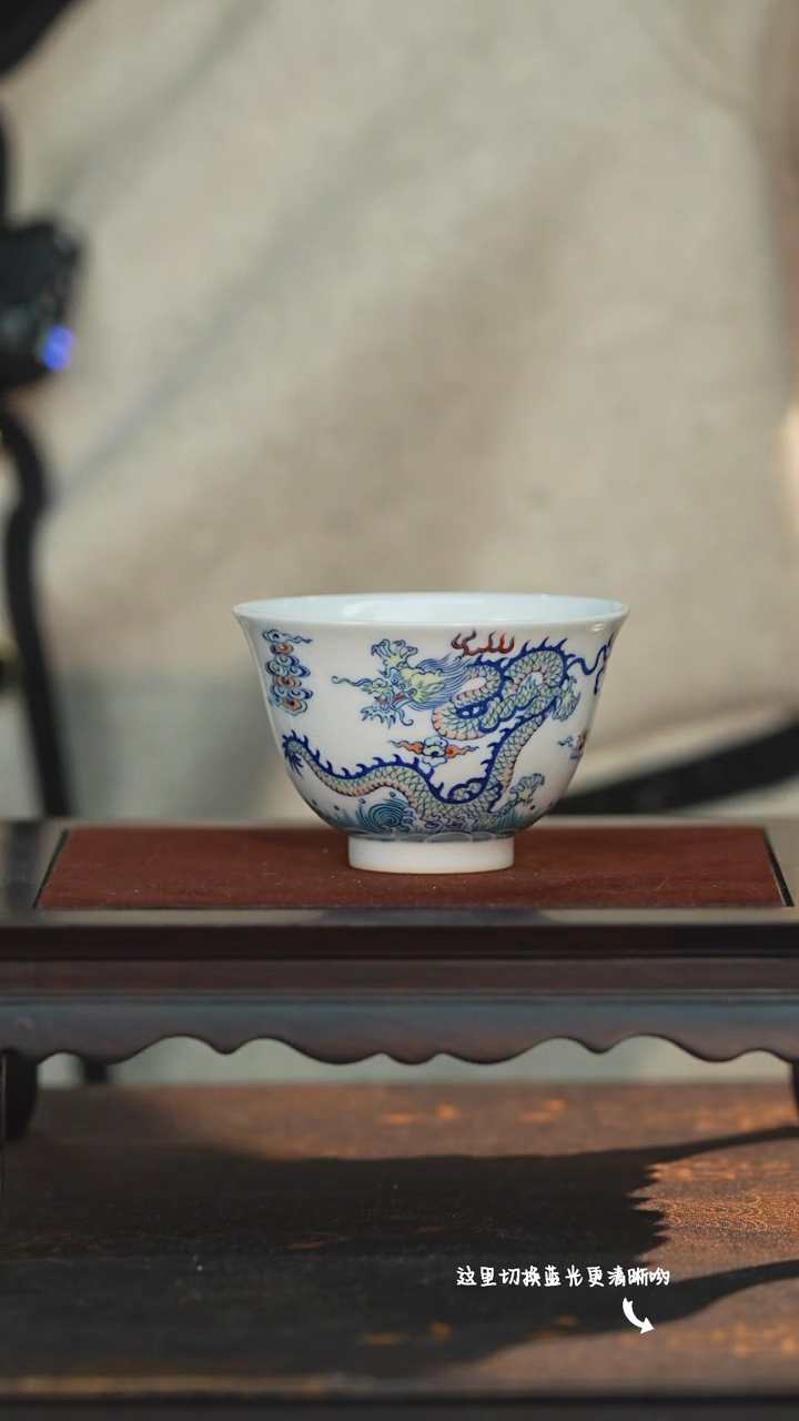 【闪购商品】中国官窑斗彩非遗传承人—涂杏花