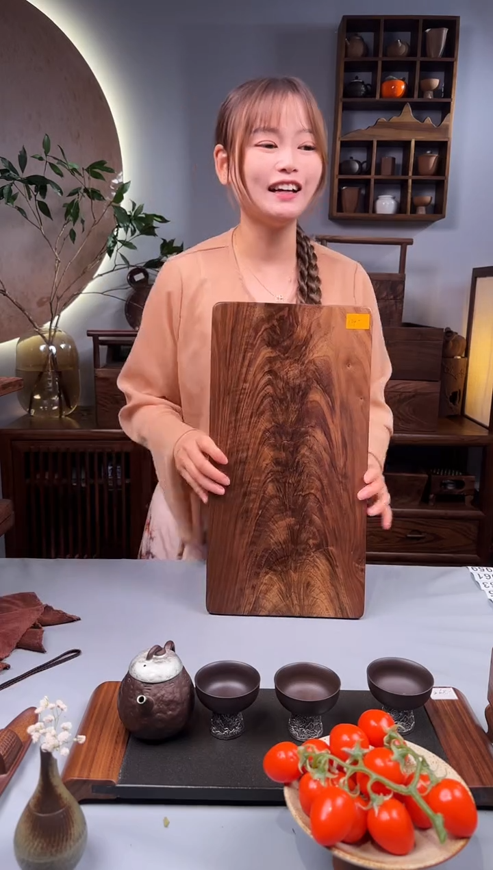 北美黑胡桃实木原木43.5*22.5