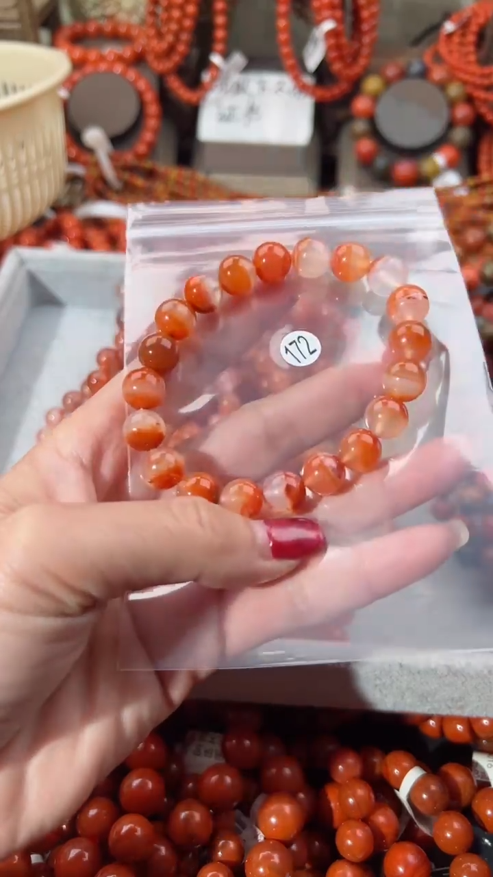 【闪购商品】南红玛瑙手串未镶嵌10