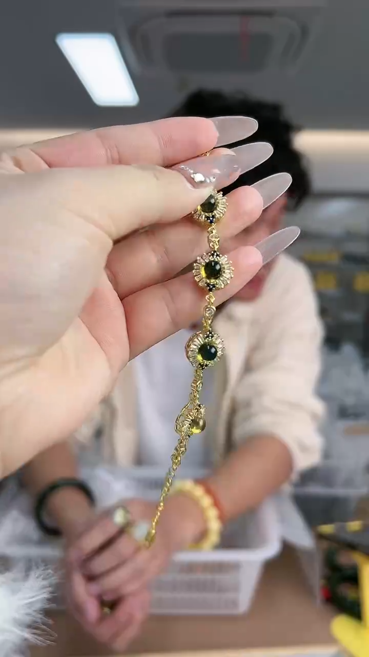 【闪购商品】琥珀手链未镶嵌-1565蓝珀