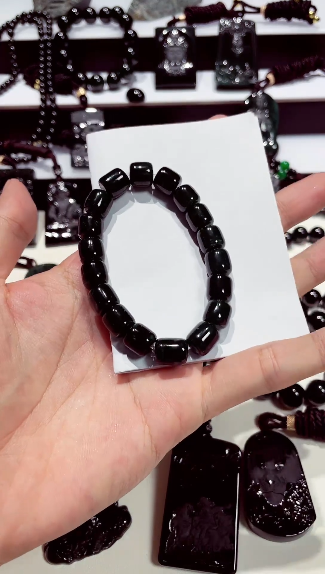 颈饰未镶嵌翡翠天然A货翡翠