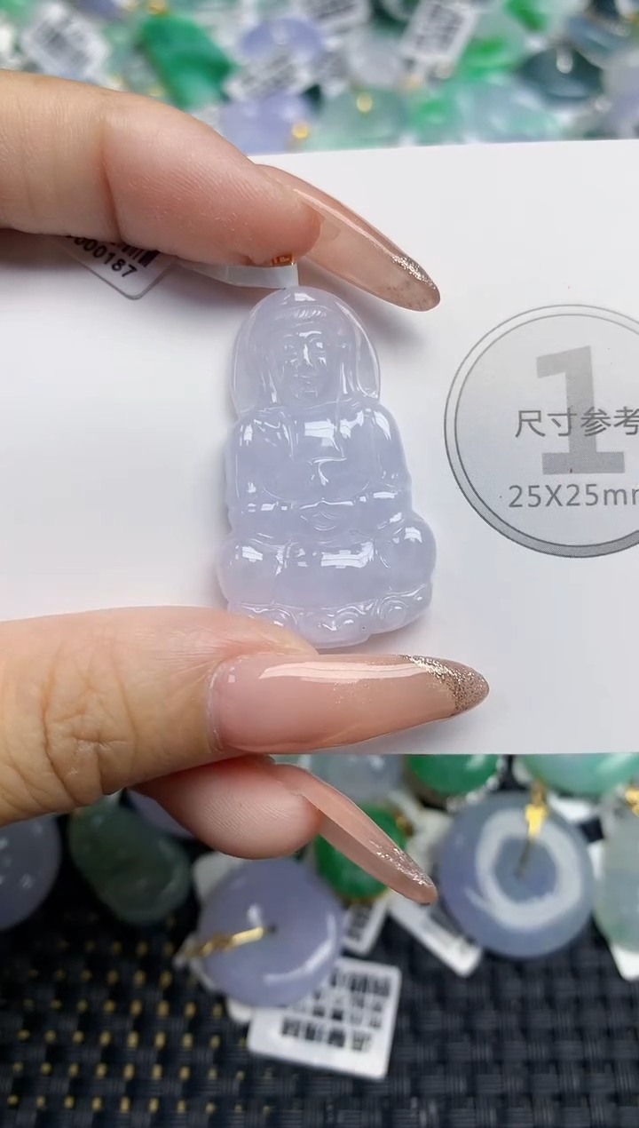 颈饰未镶嵌翡翠天然缅甸A货翡翠百元以上9元证书费自理