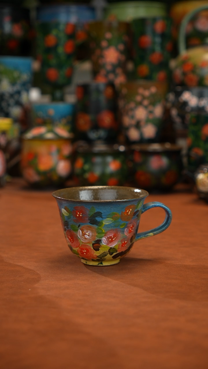 油画   釉下彩   杯子