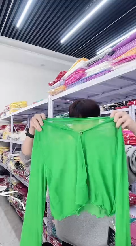 闪电购精品女装9589绿S