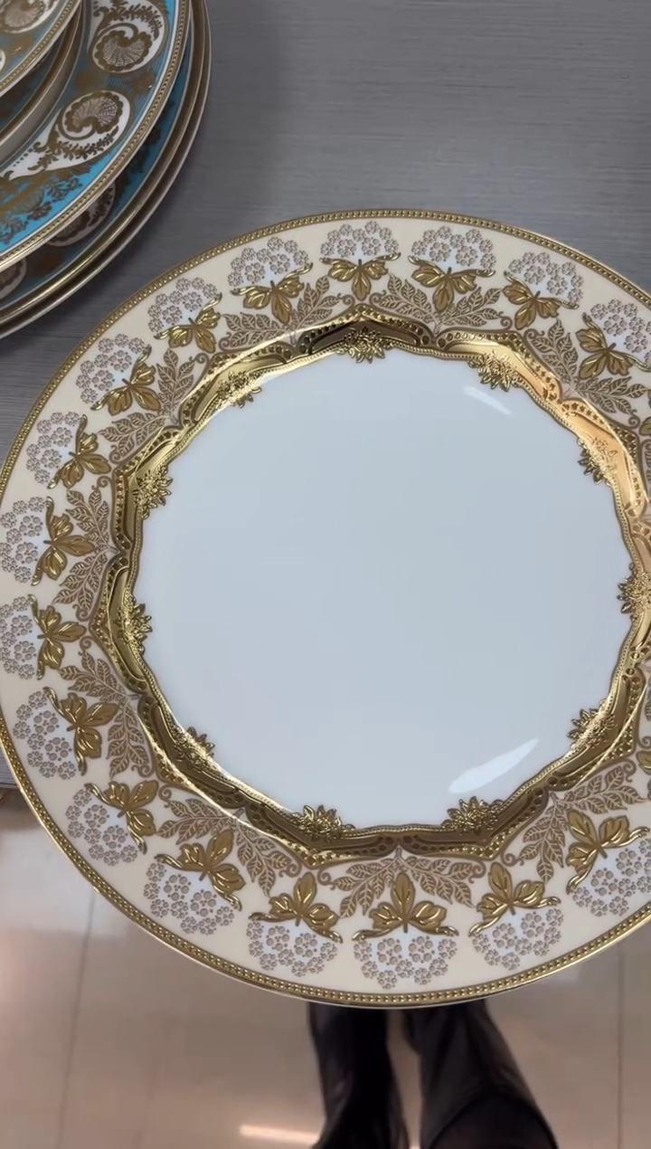 【闪购商品】瓷片10.5英寸平盘福利款尾单