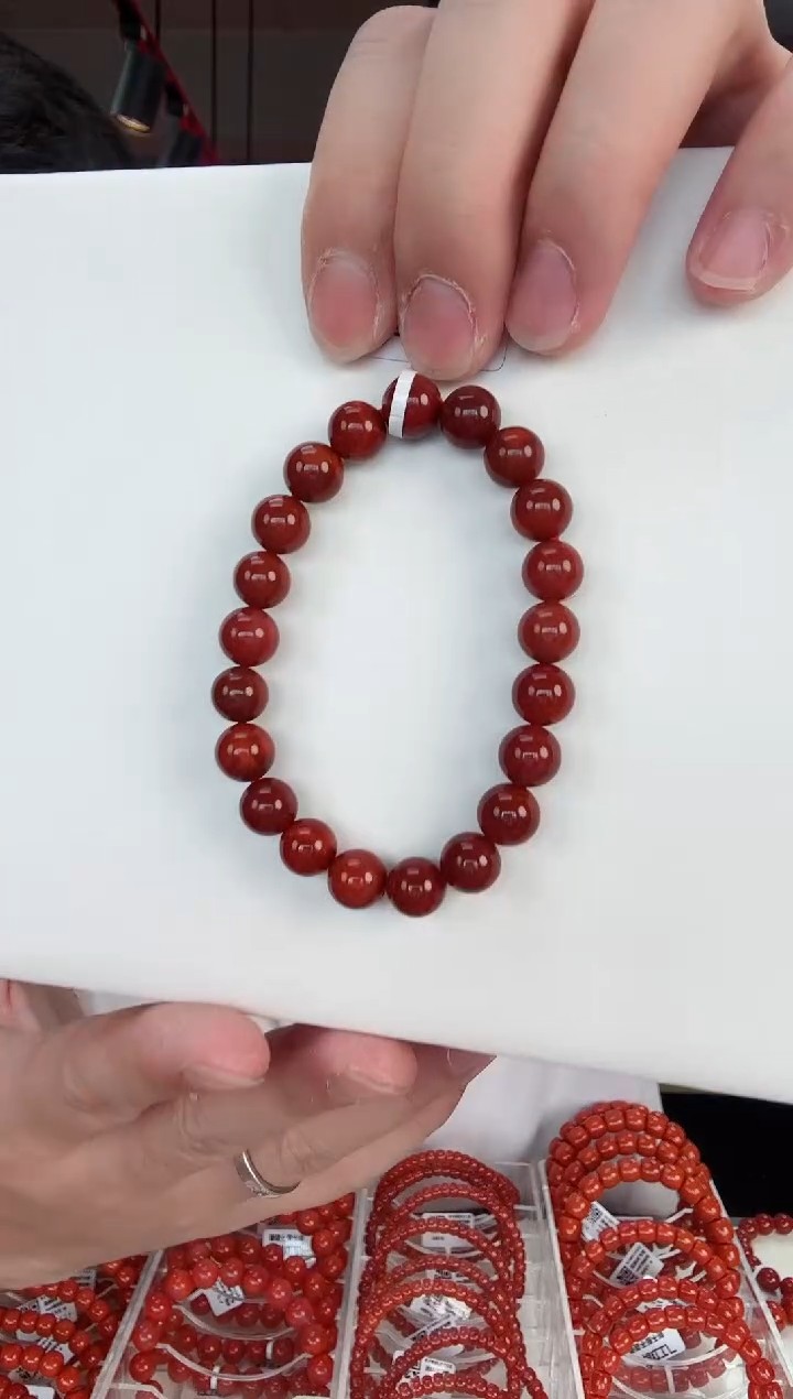 【闪购商品】南红玛瑙瓦西手串9+未镶嵌一个/条