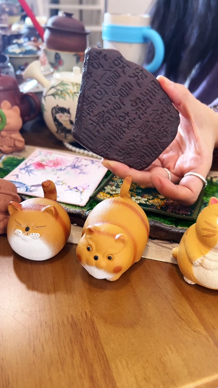 初*【茶瓷物语】紫砂杯垫