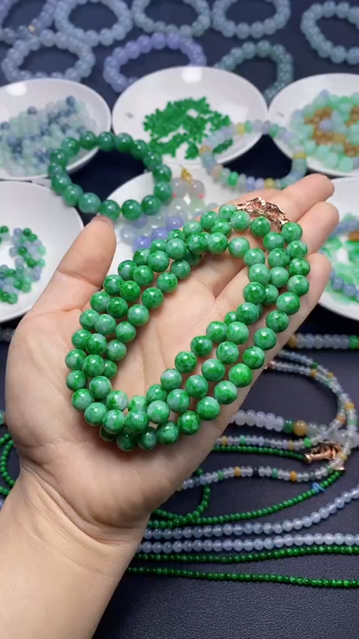 【闪购商品】翡翠散珠天然翡翠A货