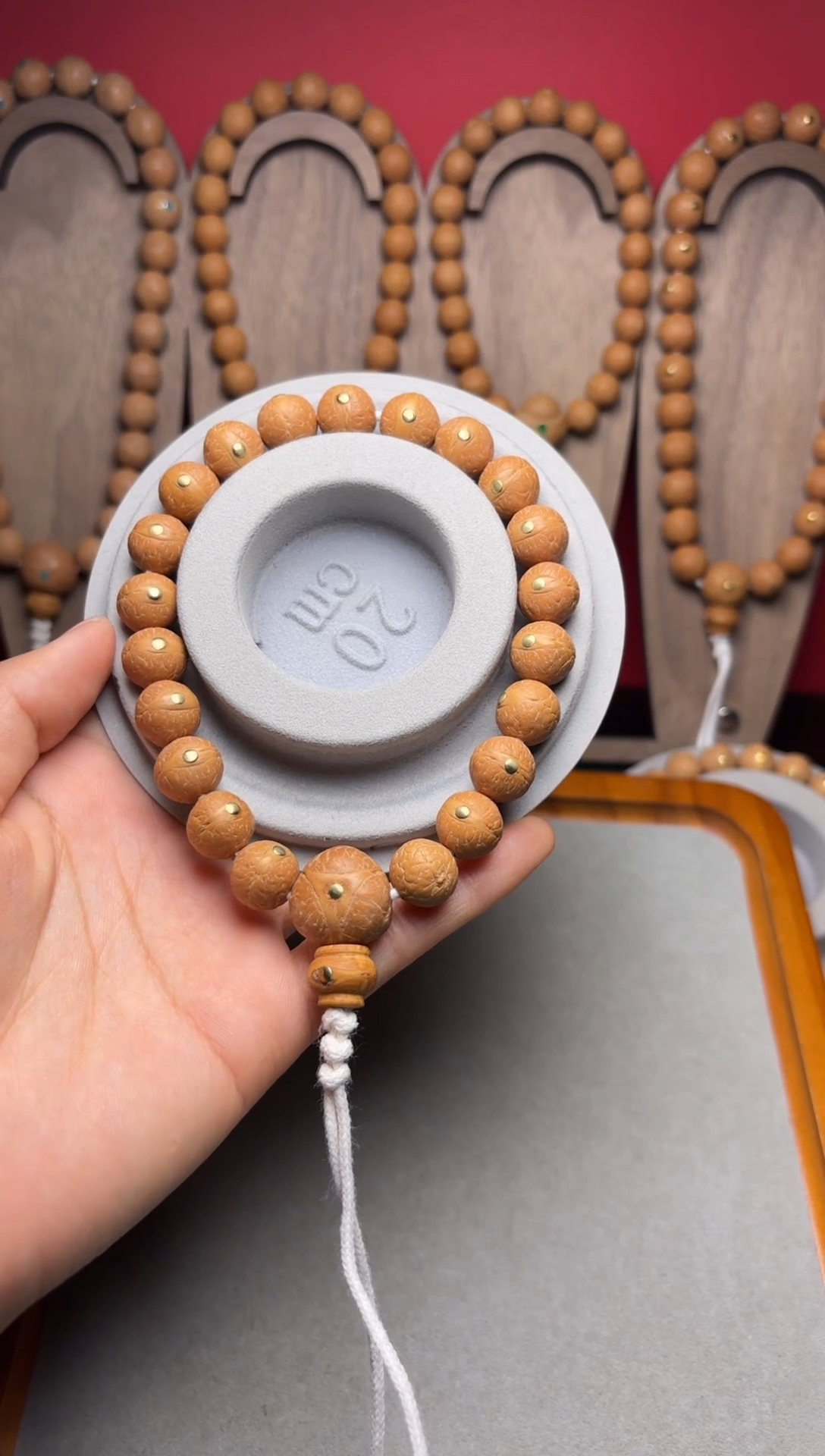 吊坠凤眼菩提12凤眼手串25新籽铜锭