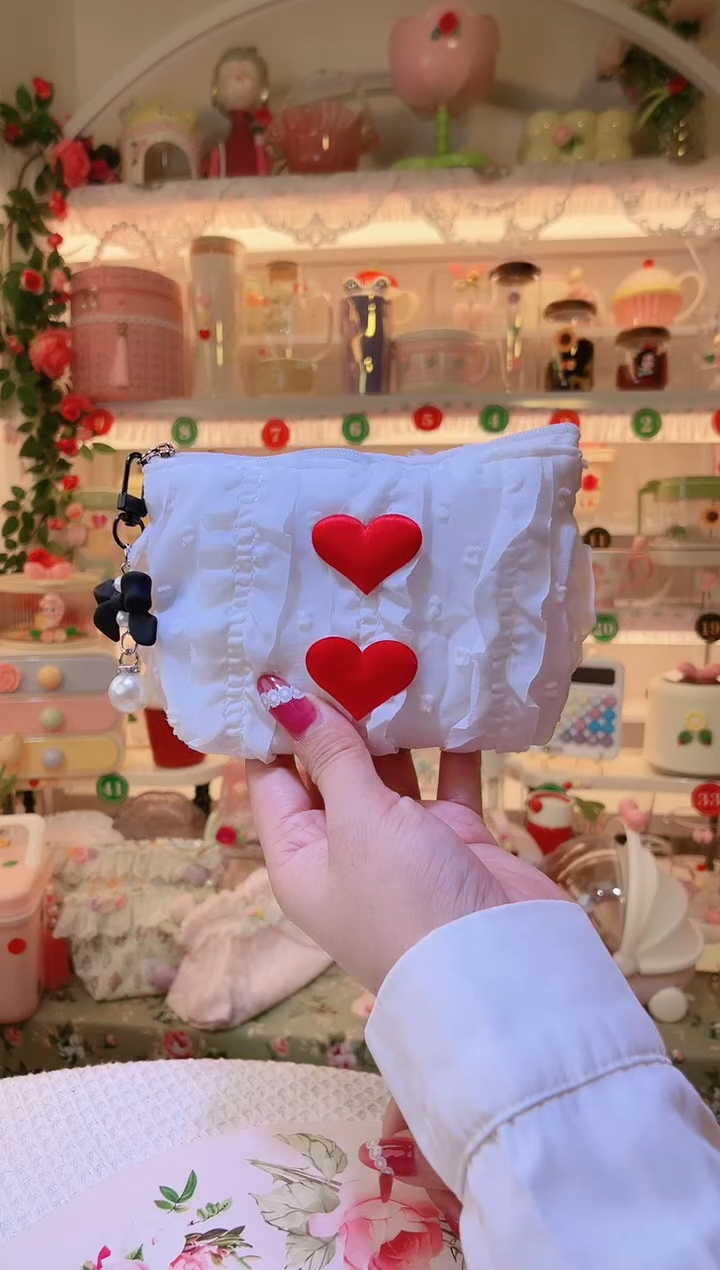 爱心方包——手工制作品质好！