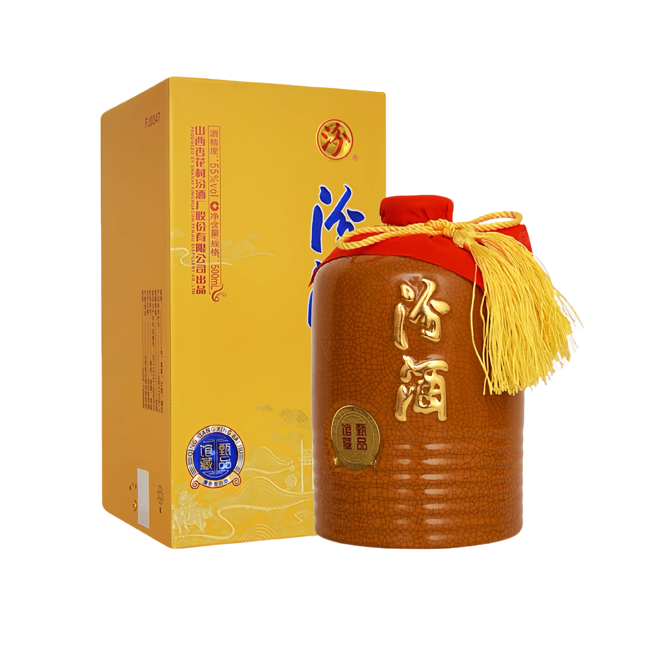 汾酒馆藏 55度500ml*1瓶 清香型白酒