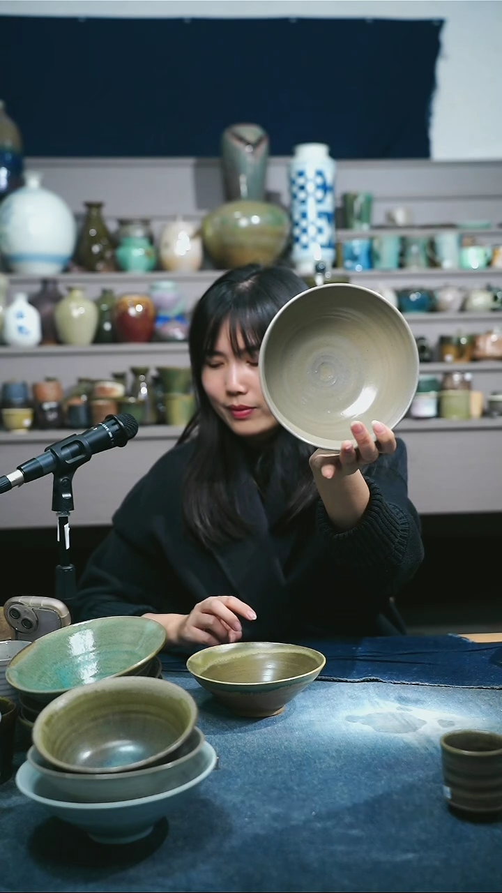 【闪购商品】碗浪鬼柴烧浪鬼家釉绘柴烧  