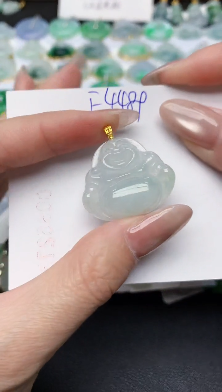 颈饰未镶嵌翡翠天然缅甸A货翡翠百元以上9元证书费自理