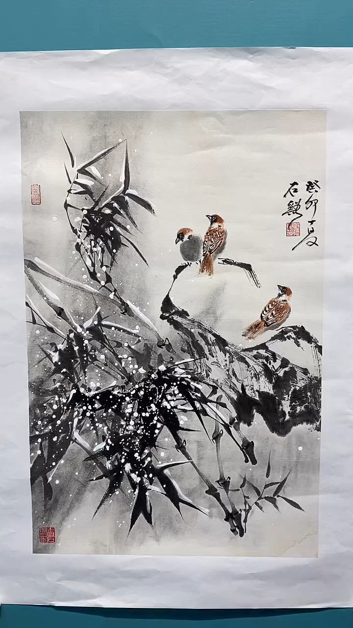 国画画都展厅明德老师国画作品3