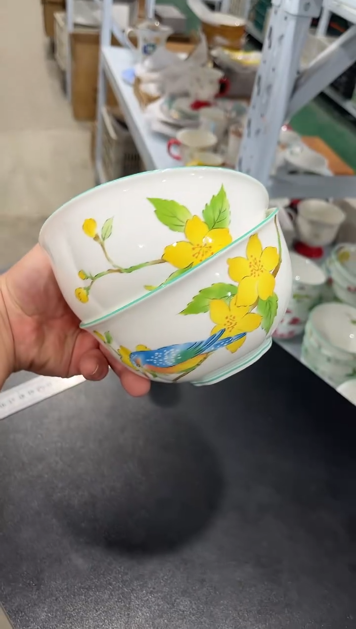 杯子骨瓷（简装）5.5寸碗两个