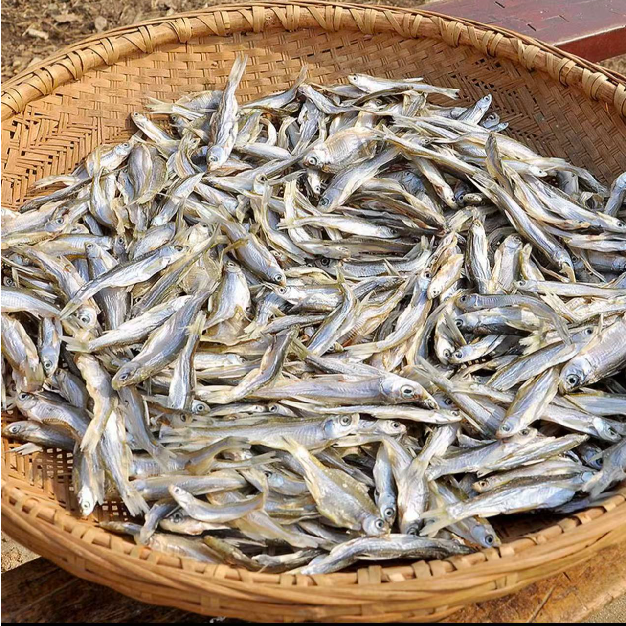 安徽特产自然风干小干鱼淡水腌制咸鱼一斤