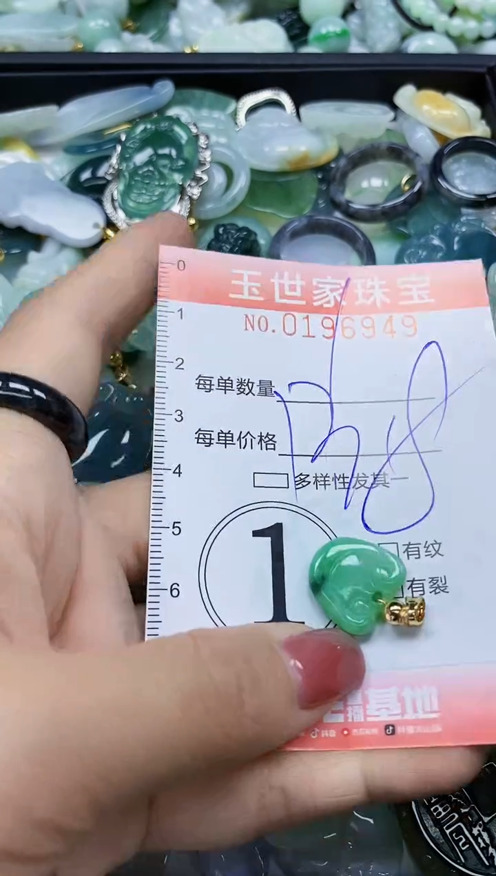 【闪购商品】翡翠颈饰未镶嵌闪购0196949