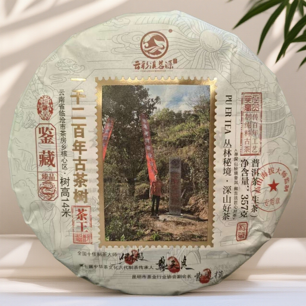【茶哥严选】云彩滇名源 茶房乡茶王树 普洱生茶 357g