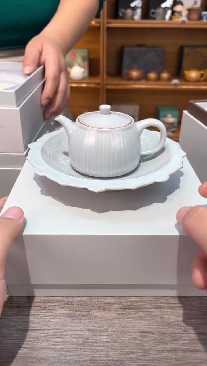 【闪购商品】云门壶承加云门九如壶