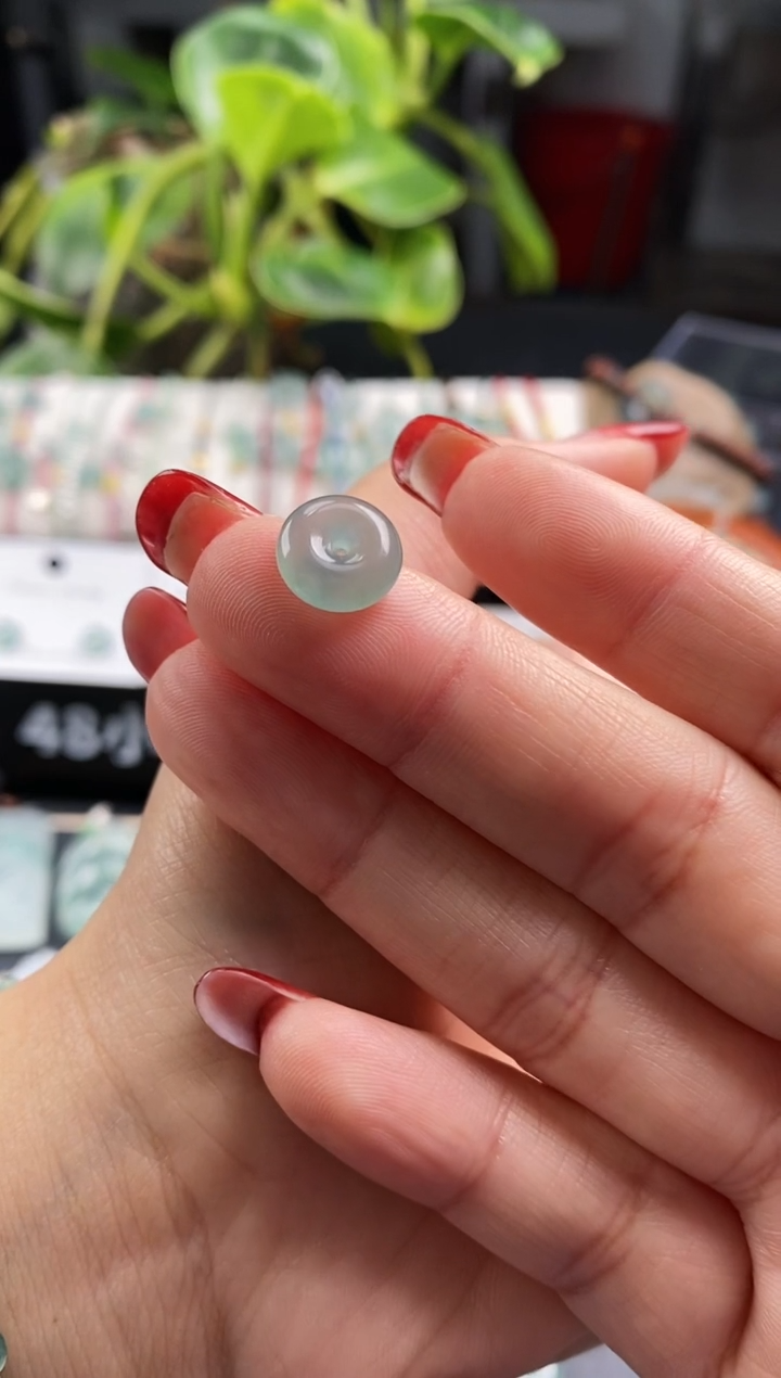 【闪购商品】翡翠裸石翡翠平安扣