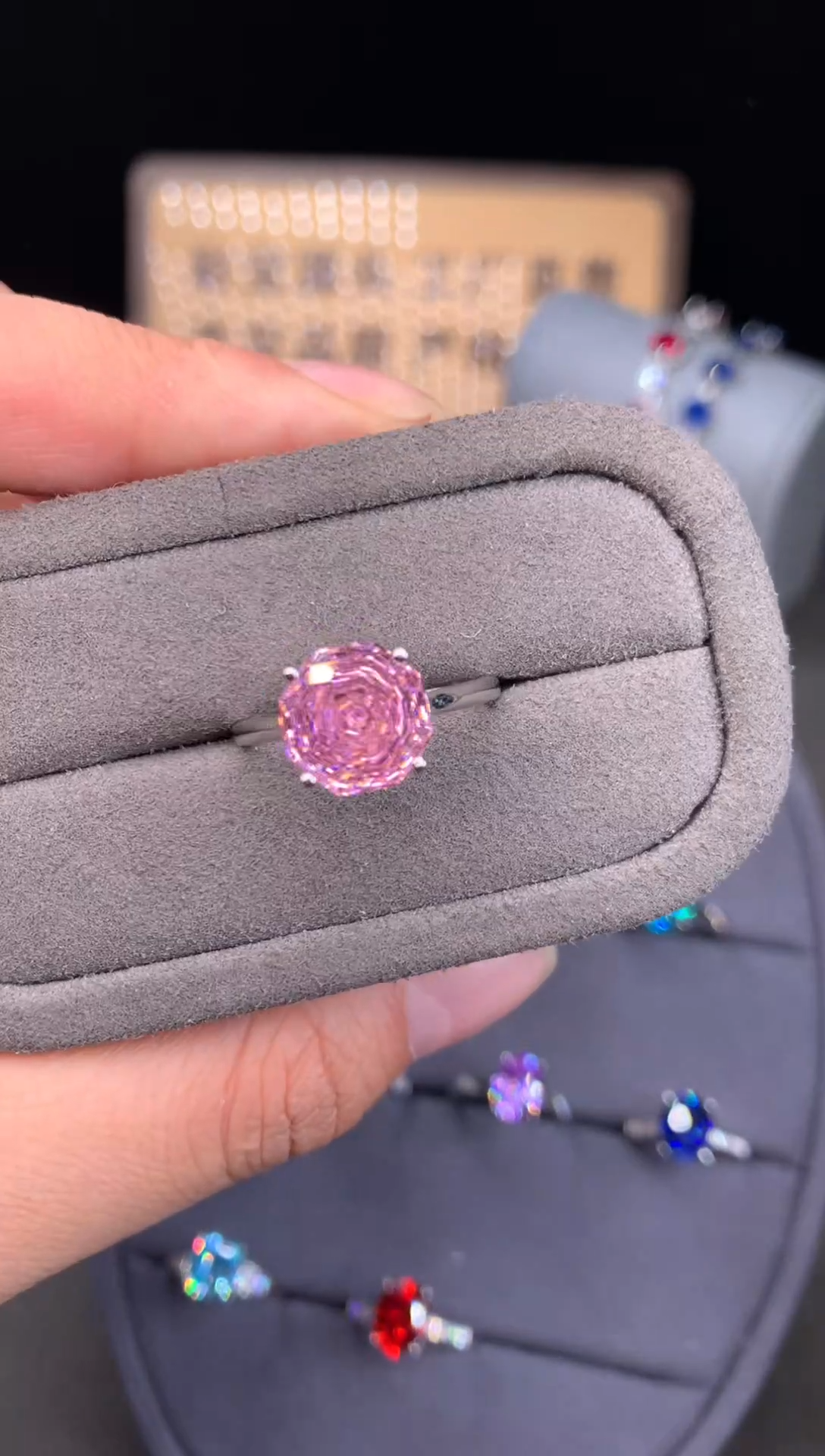 银S925镶嵌戒指托帕石11111