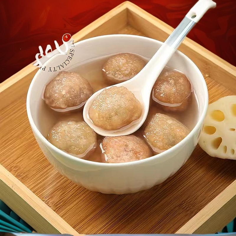 扬州特产 古法纯手工 软糯Q弹藕粉圆子