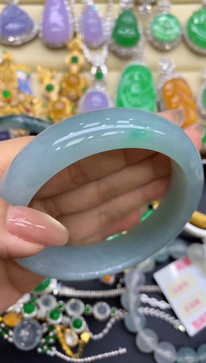 未镶嵌手镯翡翠200-中国好珍宝