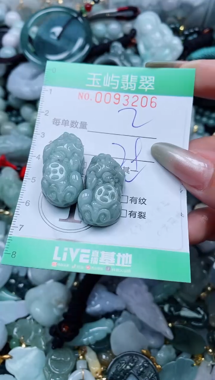 【闪购商品】翡翠颈饰未镶嵌闪购0093206多样性发其一