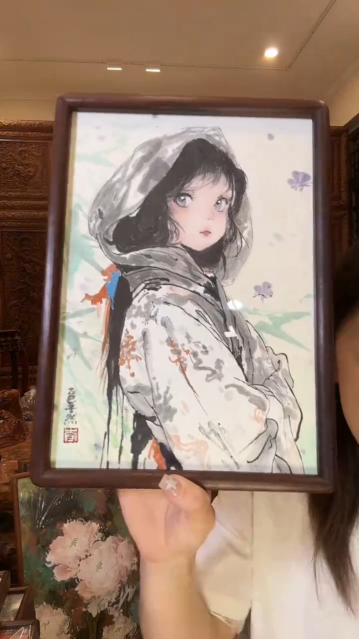 国画李子然李子然李子然