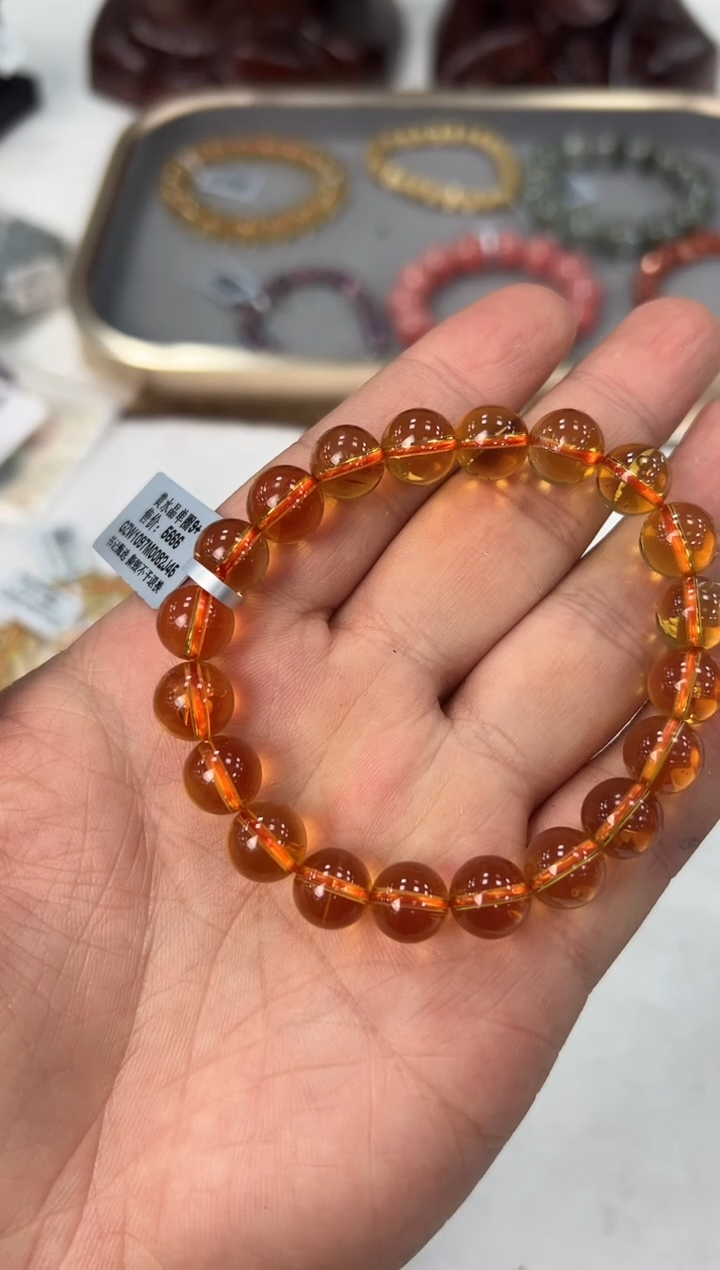 【闪购商品】水晶手链未镶嵌GZW1097约9mm