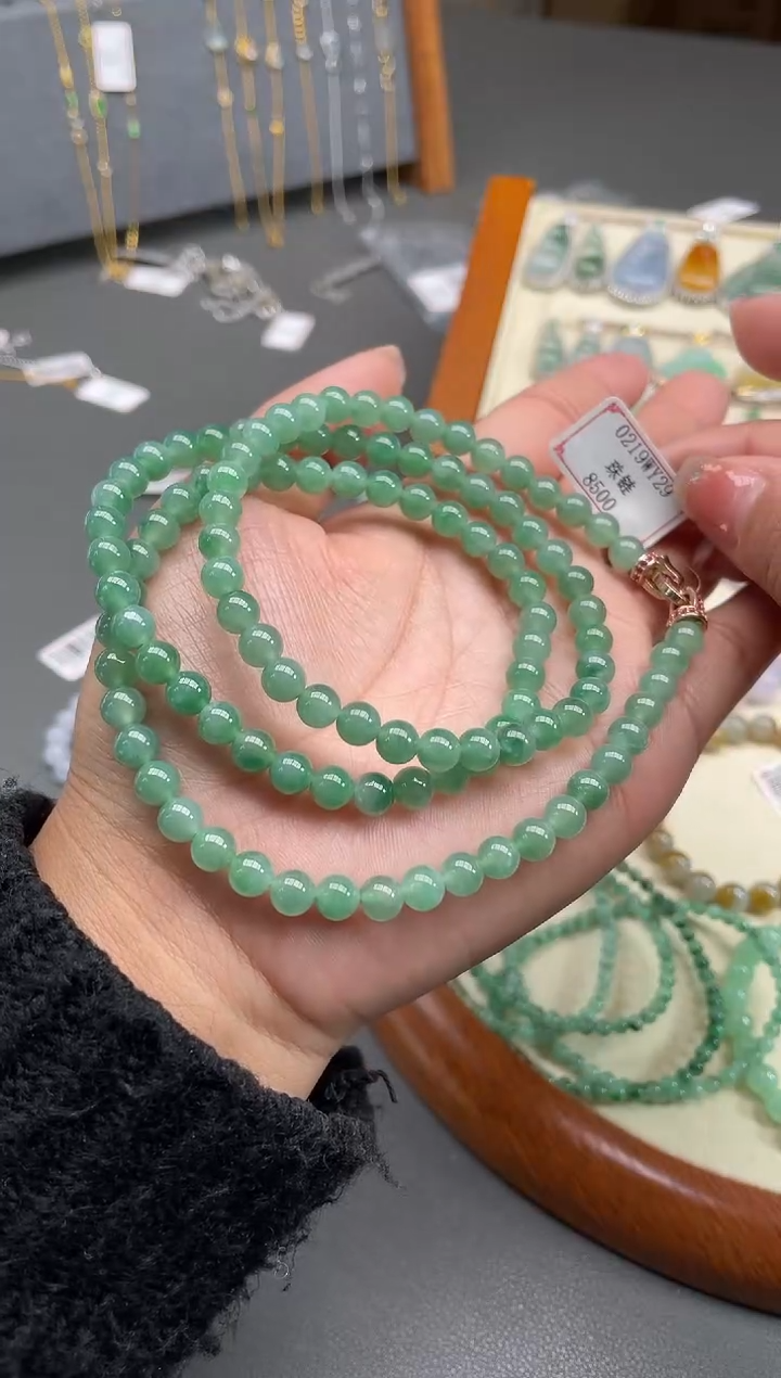 【闪购商品】翡翠颈饰未镶嵌0219WY29