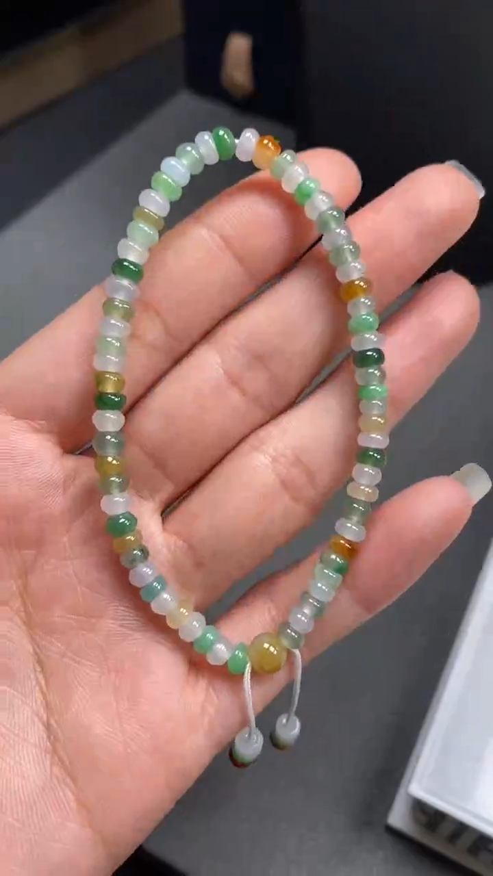【闪购商品】定制翡翠未镶嵌手串