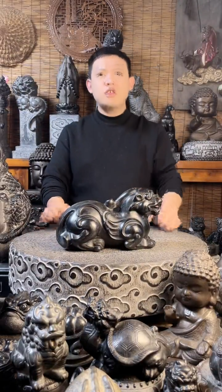 【闪购商品】30经典貔貅天然青石雕刻