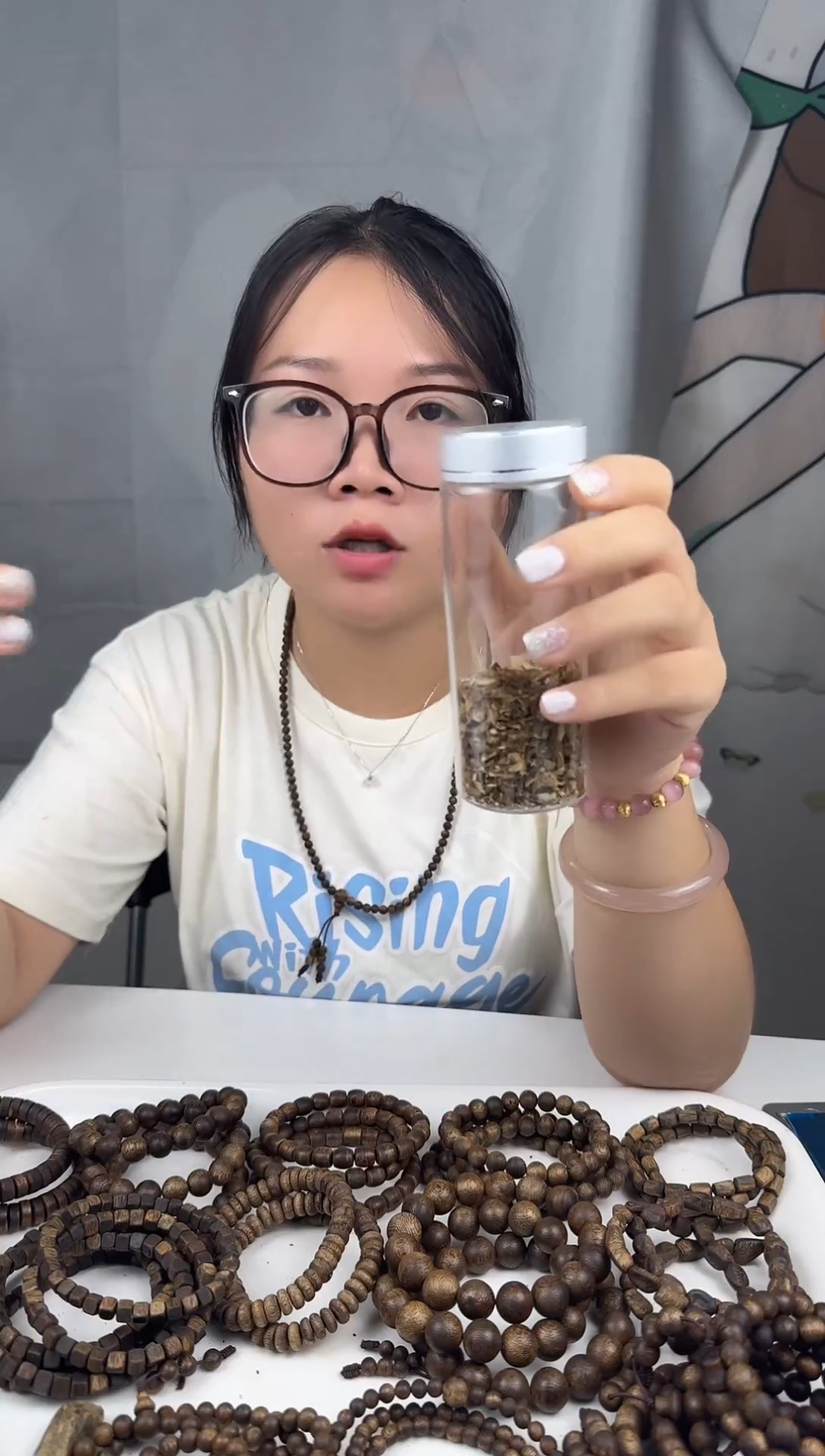 沉香碎屑沉香留疤单圈
