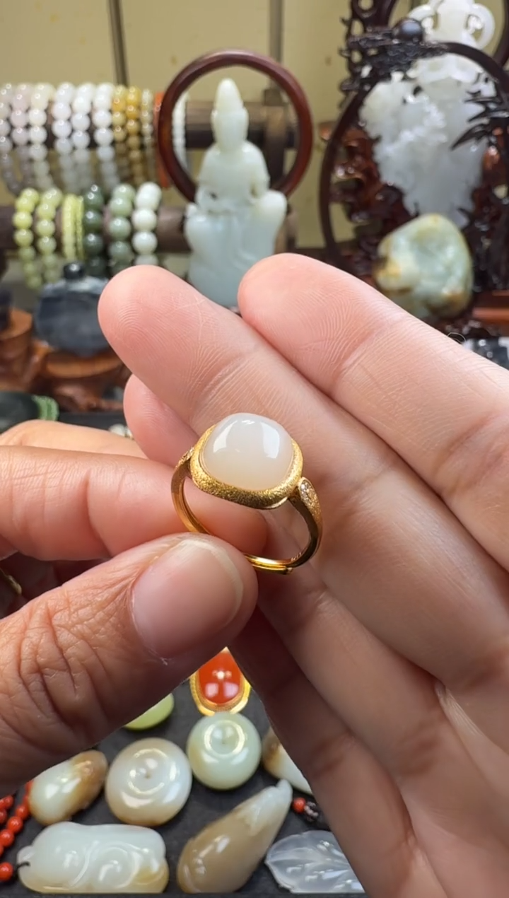 颈饰银S925镶嵌和田玉和田玉