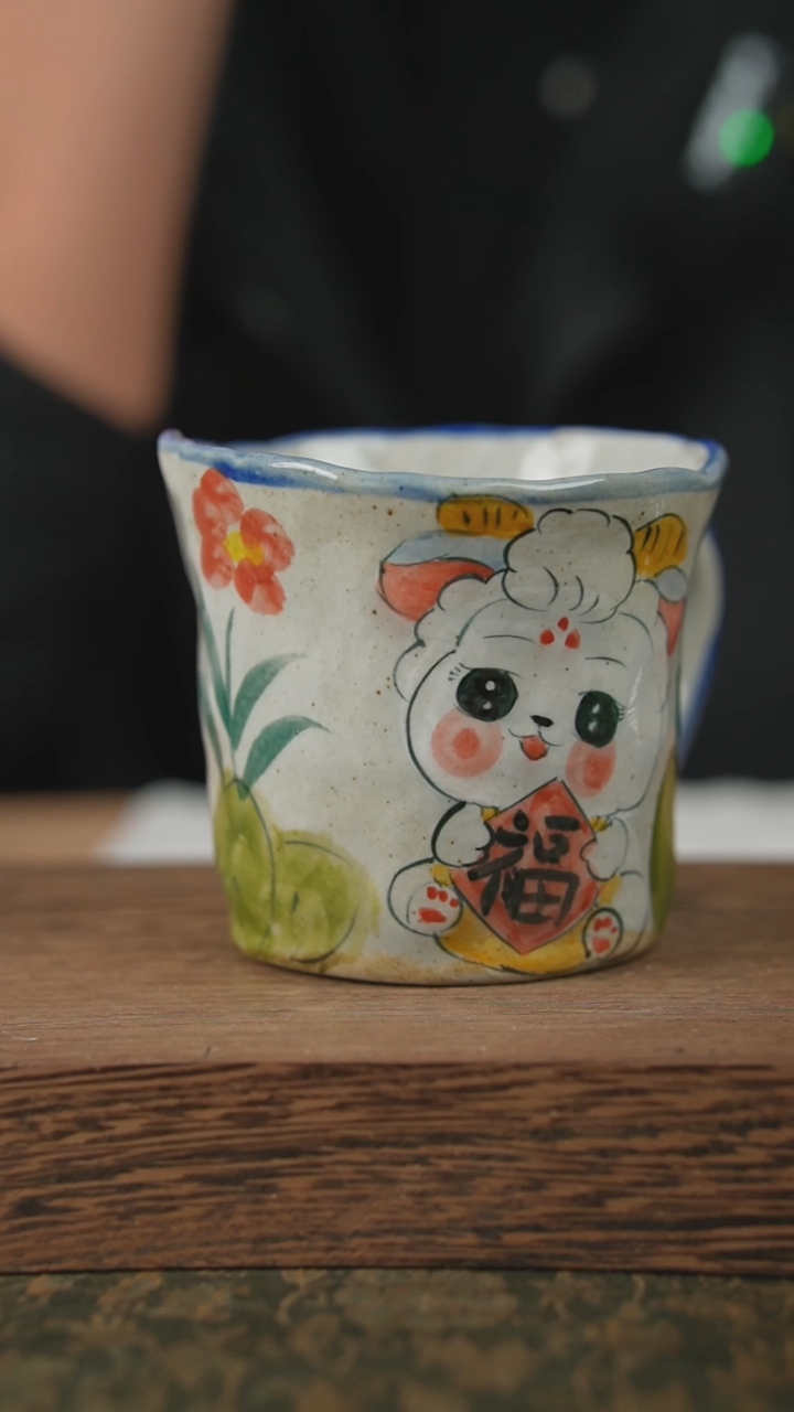 【闪购商品】摆件泥垚手作 景德镇手工手绘器物