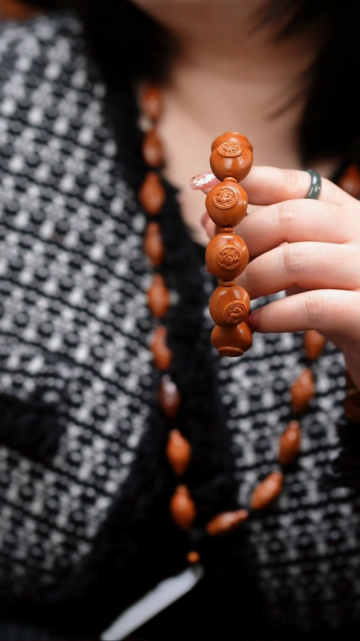 【闪购商品】橄榄核手串/手链汉朝瓦当