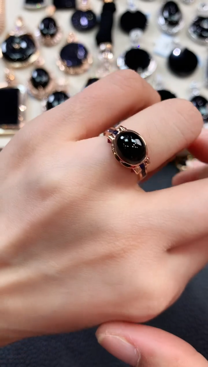 【闪购商品】翡翠戒指18K金镶嵌n36       